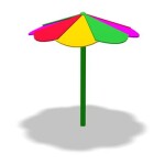 зонтик ( 1525 х 1525 х 2100 )